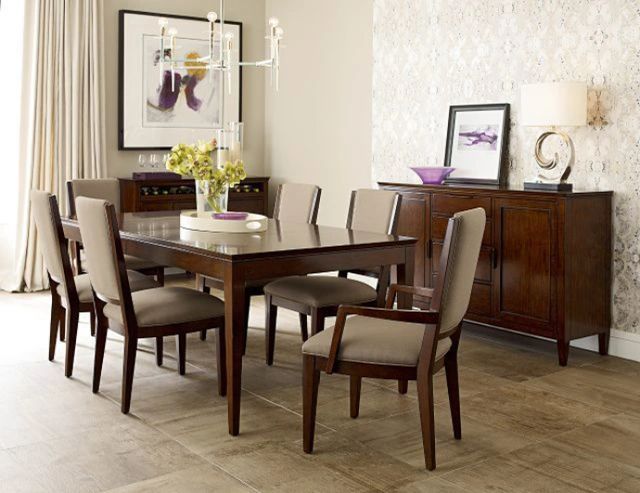 Kincaid® Elise Amaretto Leg Table -1