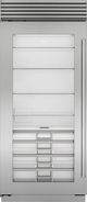 Sub-Zero® Classic Series 22.9 Cu. Ft. Stainless Steel Built In Column Refrigerator-0
