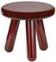 Moe's Home Collection Joy Deep Red Lacquer Accent Table-0