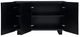 Uttermost® Mercado Black 3-Door Cabinet-5