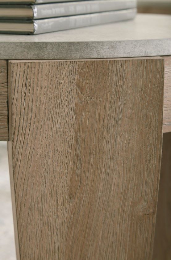 Signature Design by Ashley® Guystone 3-Piece Gray/Light Brown Occasional Table Set-2