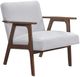 Homelegance® Omara Gray Accent Chair-0