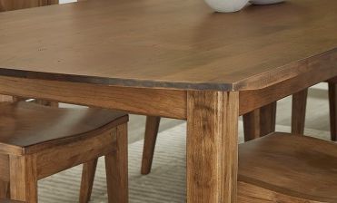 Artisan & Post by Vaughan-Bassett Crafted Cherry by Ben & Erin Napier Medium Cherry 94" Surfboard Table-3