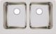 Elkay Lustertone® Classic Lustrous Satin 33" x 20-1/2" x 7-7/8" Equal Double Bowl Farmhouse Sink-1