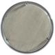 Bernhardt Cornelia Glass Top Accent Table with Brushed Stainless Steel Base-4