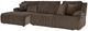 Signature Design by Ashley® Top Tier 3-Piece Chocolate Manual Reclining Left-Arm Facing Sectional and Chaise-0