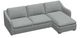 Palliser® Furniture Customizable Madison Modern English 2-Piece Chaise Sectional-0