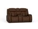 Frequency Immersive Audio Leather Loveseat-0