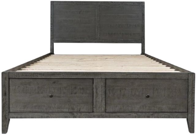 Jofran Inc. Maxton Stone King Panel Storage Bed-3