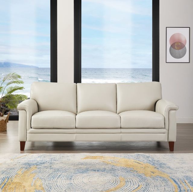 Amax Leather® Westcott Vanilla Sofa-2
