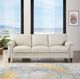 Amax Leather® Westcott Vanilla Sofa-2