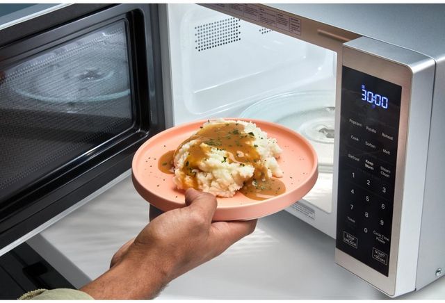Whirlpool® 0.9 Cu. Ft. Stainless Steel Countertop Microwave-13