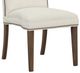 Fairfield® Customizable Entree Dining Empire Tall Back Armless Stack Dining Chair with Tobacco Legs-1