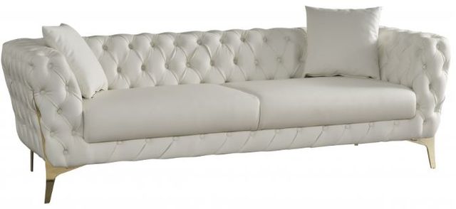 Meridian Furniture Aurora Cream Sofa-0