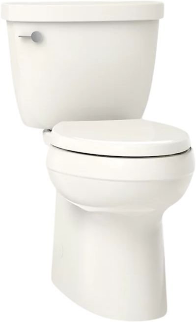 KOHLER® Cimarron® Biscuit 2-Piece Elongated Toilet with Skirted Trapway, 1.28 Gpf-0