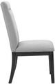 Steve Silver Co. Yves Gray/Rubbed Charcoal Upholstered Dining Side Chair-4