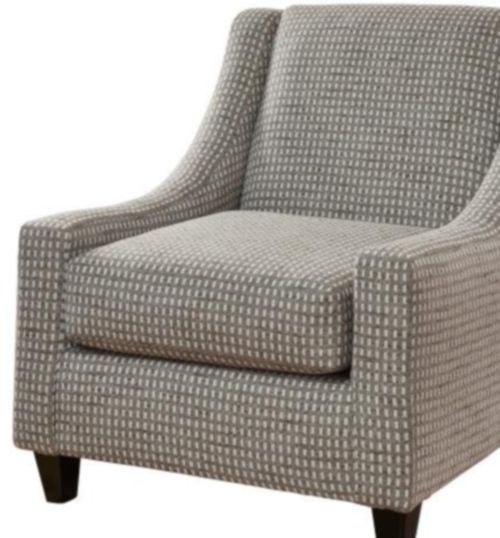 Fusion Furniture Seluna Truffle Frisky Mocha Accent Chair-1