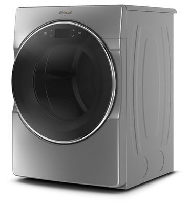 Whirlpool® 7.4 Cu. Ft. Chrome Shadow Front Load Electric Dryer-2