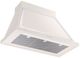 Ilve® Nostalgie II Noblesse 40" Antique White Wall Mounted Range Hood with Chrome Trim-1