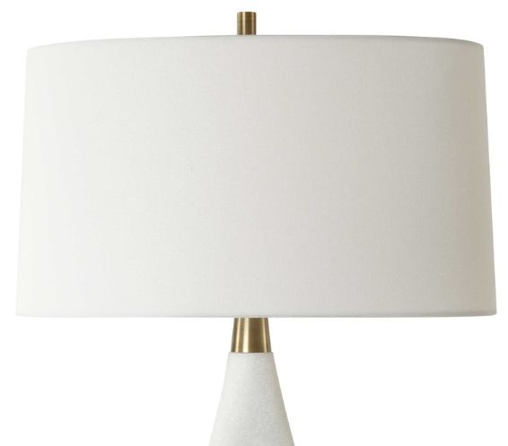 Uttermost® Promenade White Table Lamp-4