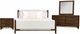 Vintage Furniture Ruth 4-Piece Queen Panel Bedroom Set-0