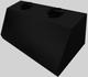Vent-A-Hood® 48" Black Wall Mounted Range Hood-1