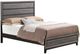 Global Furniture USA Kate 4-Piece Foil Gray Full Panel Bedroom Set-1