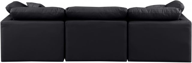 Meridian Furniture Indulge 3-Piece Black 105" Sofa-3