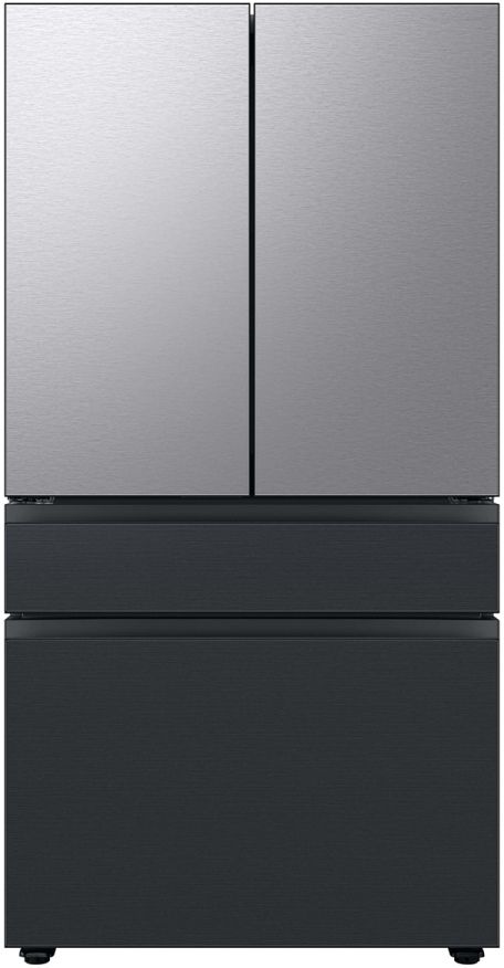 Samsung Bespoke 18" Stainless Steel French Door Refrigerator Top Panel-4
