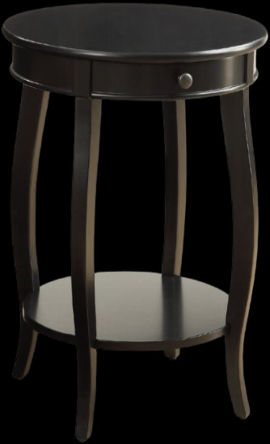 ACME Furniture Alysa Black Accent Side Table-0