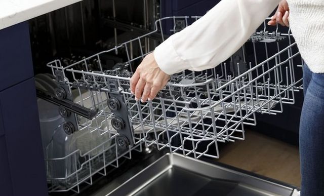 GE® Dry Boost™ 24" Fingerprint Resistant Stainless Top Control Built In Dishwasher-5