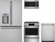 Café™ 4 Piece Stainless Steel Gas Kitchen Package-0