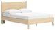 Signature Design by Ashley® Cabinella Tan Queen Platform Panel Bed-0