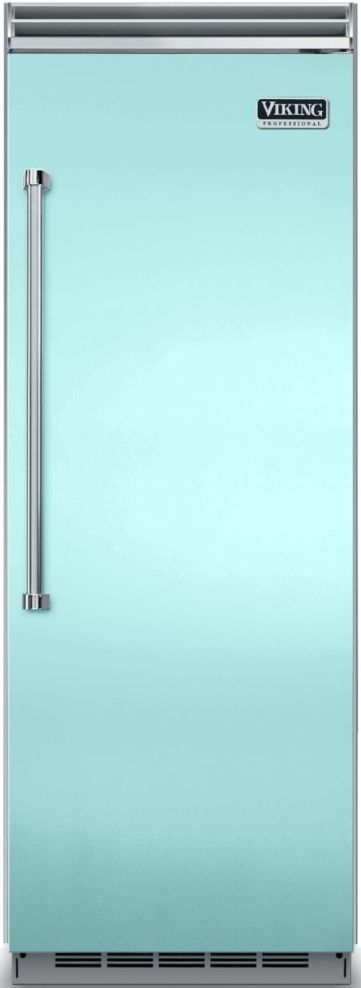 Viking® 5 Series 15.9 Cu. Ft. Bywater Blue Professional Right Hinge All Freezer-0