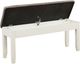 Powell® Jane Gray/Vanilla Storage Bench-4