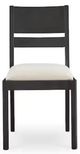 Bassett® Furniture BenchMade Origins Spence Carbon Dining Chair-1