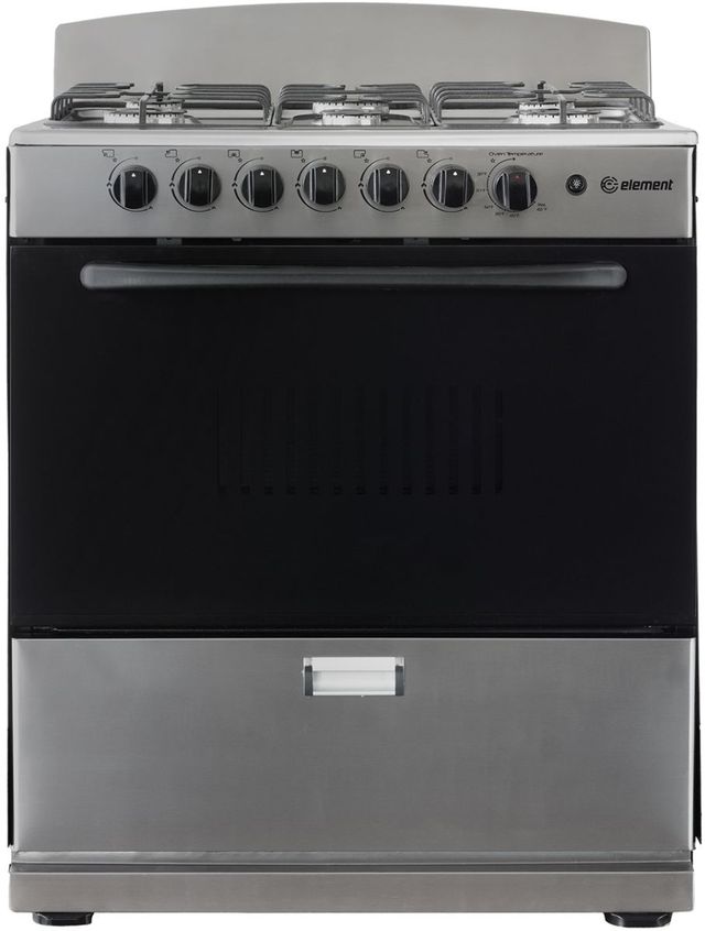 Element® 30" Stainless Steel Freestanding Gas Range-0