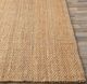 Surya Jute Woven Tan 5'x8' Area Rug-2