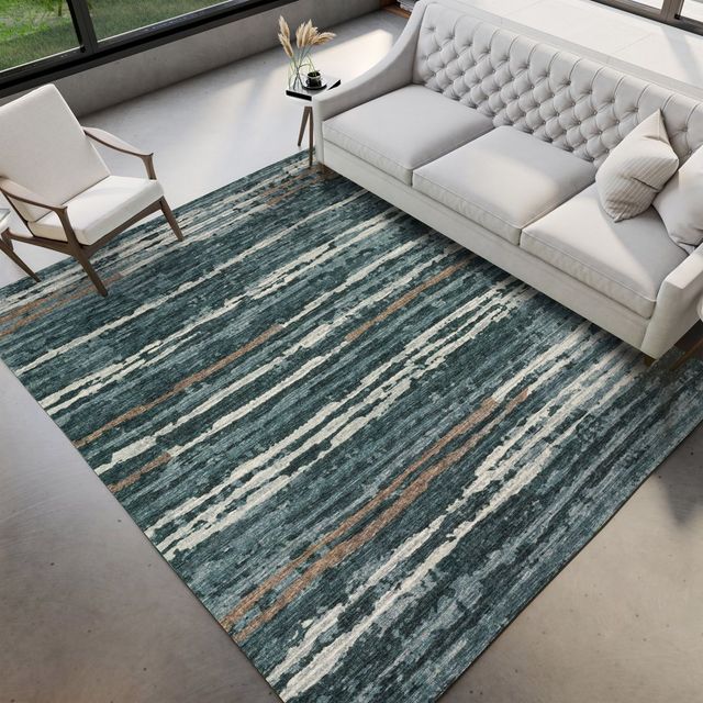 Dalyn™ Rug Company Brisbane BR4 Midnight 5'x8' Area Rug-3