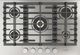 Fulgor Milano® Matteo 400 Series 30" Brushed Stainless Steel Gas Cooktop-0