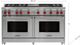 Wolf® 60" Stainless Steel Pro Style Gas Range-2