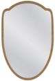 Basset Mirror Miles Brass/Gold Wall Mirror-0