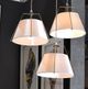 YHD Studio Nickel/White 1-Light Pendant Lighting-1