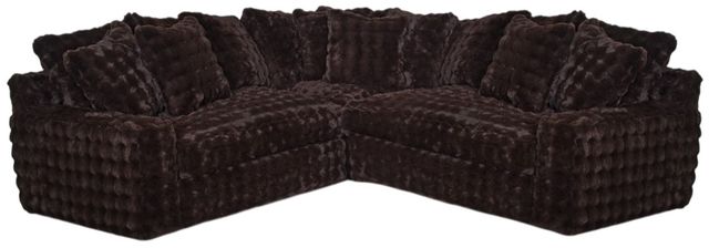 Franklin™ Angel 3-Piece Marshmallow Chocolate Sectional-0