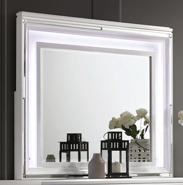 Furniture of America® Emmeline White Dresser Mirror-0