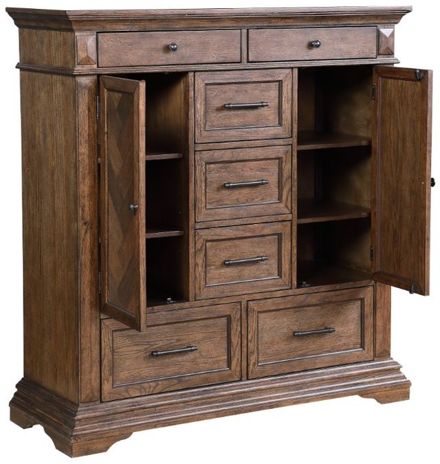 New Classic® Home Furnishings Mar Vista Walnut Door Chest-2