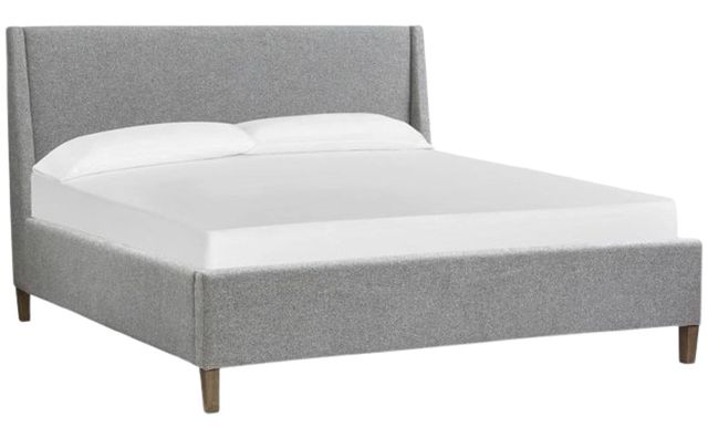 Magnussen Home® Lindon Sauve Pebble Upholstered Queen Island Bed-0