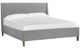 Magnussen Home® Lindon Sauve Pebble Upholstered Queen Island Bed-0