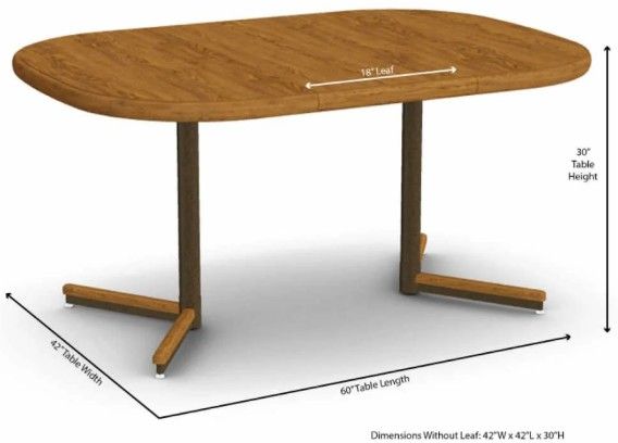 Chromcraft Customizable Carlisle Dining Table-2