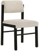 Coaster® Hamlyn 5-Piece Black/Cream Dining Table Set-5